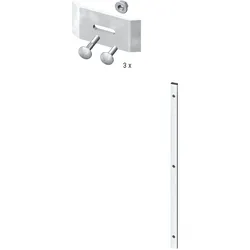 Traumgarten Gabionen-Zaun-Adapter Set Vario 1925 mm