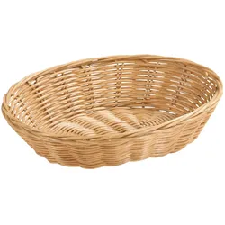 KESPER Brotkorb Kunststoffgeflecht, oval, Länge: 240 mm, Breite: 200 mm