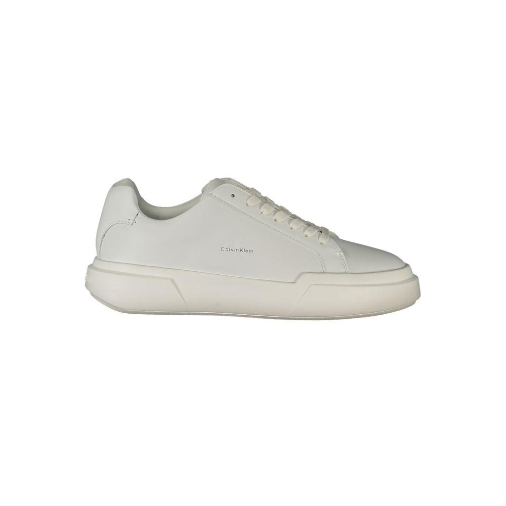 Calvin Klein Bianco Polyurethaan Dames Sneakers