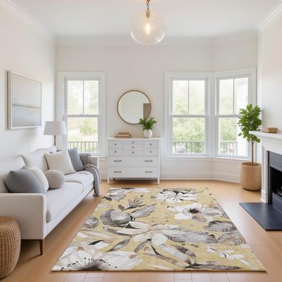 Addison Rugs Premium Washable Super Soft Floral Panama Mayfield Rug
