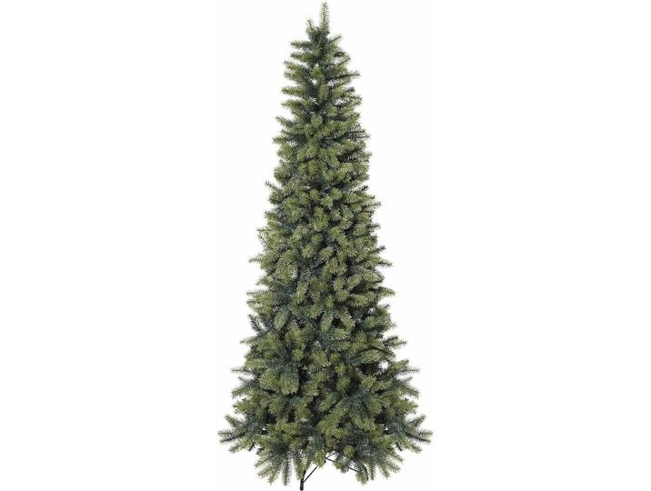 Künstlicher Weihnachtsbaum CREATIV DECO Weihnachtsdeko aussen, künstlicher Christbaum, Tannenbaum , grün, H:150cm Ø:72cm, Polyethylen, Weihnachtsbäume, Künstlicher Weihnachtsbaum, in schlanker Form