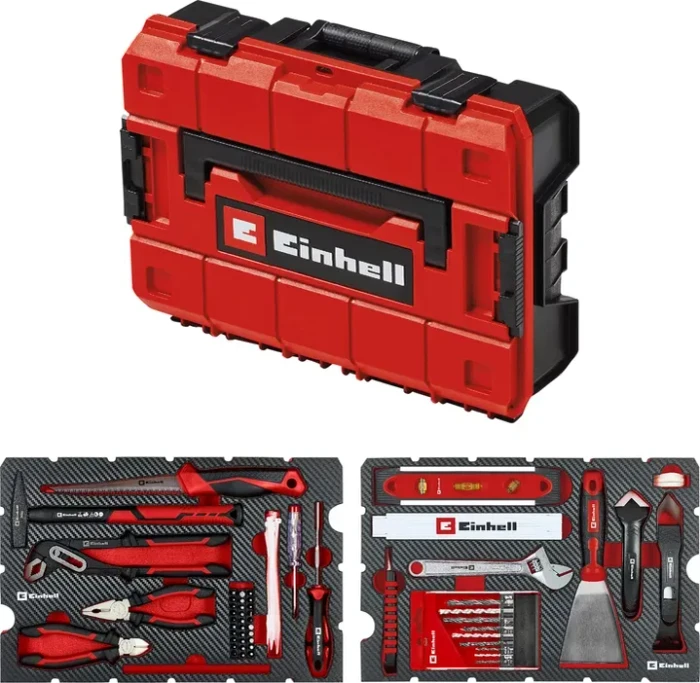 EINHELL E-Case Renovierungswerkzeug- und Zubehörset 78-teilig, 49370517