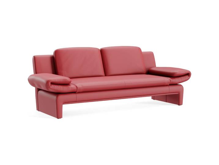 Sofa Astra Larina - signalrot 115 B 308 T 83 cm - Möbel Konfigurator: Traummöbel individuell zusammenstellen