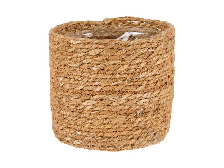Übertopf Korb Ø13xH12CM Nuss SG