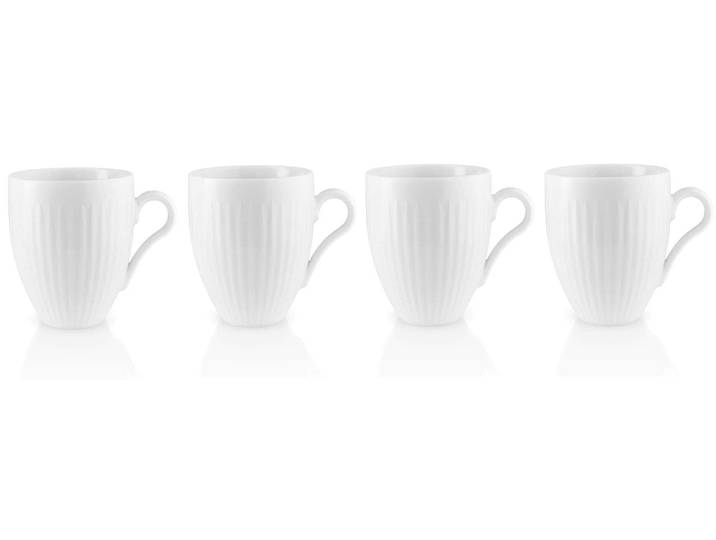 Cappuccinotasse EVA SOLO Legio Nova , weiss (weiß), H:11cm, Porzellan, Trinkgefässe, Cappuccinotasse