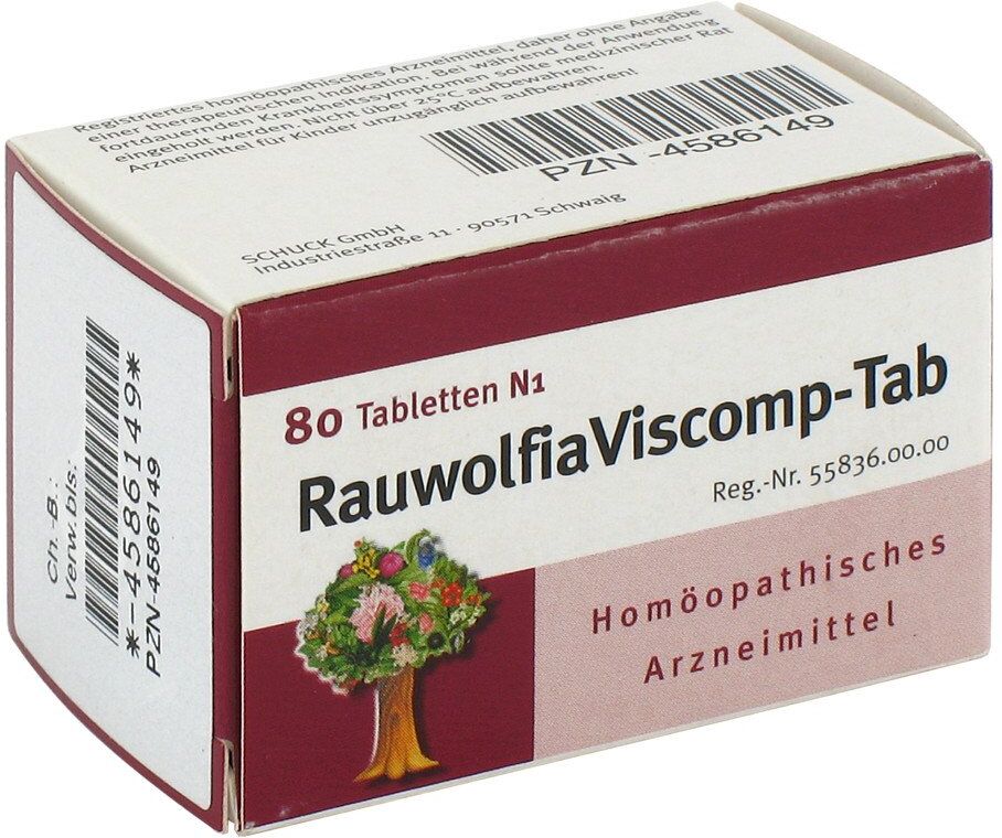 Rauwolfiaviscomp Tab Tabletten