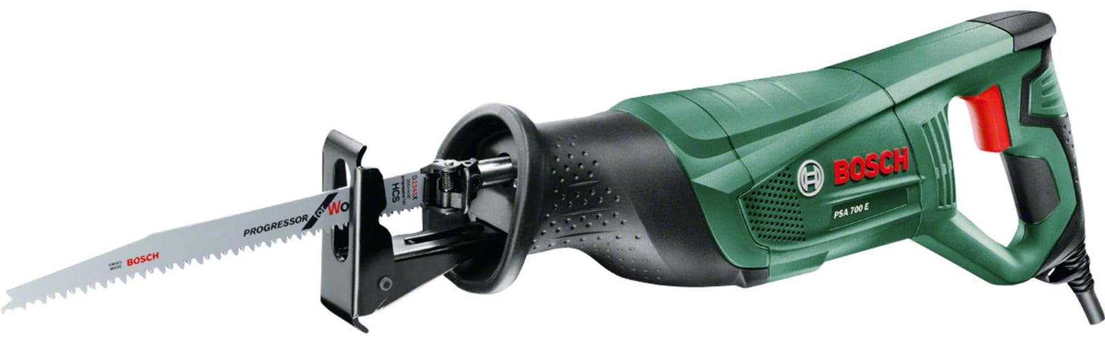 Bosch PSA 700 E Reciprozaag, 710W, Groen