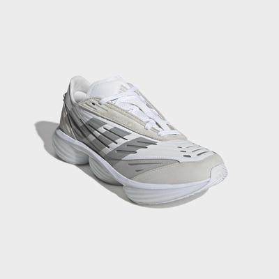 Sneaker ADIDAS SPORTSWEAR "LIGHTBLAZE POD", Herren, Gr. 46, weiß (cloud weiß, grau two, grau one), Baumwolle, Textil, Schuhe Sneaker