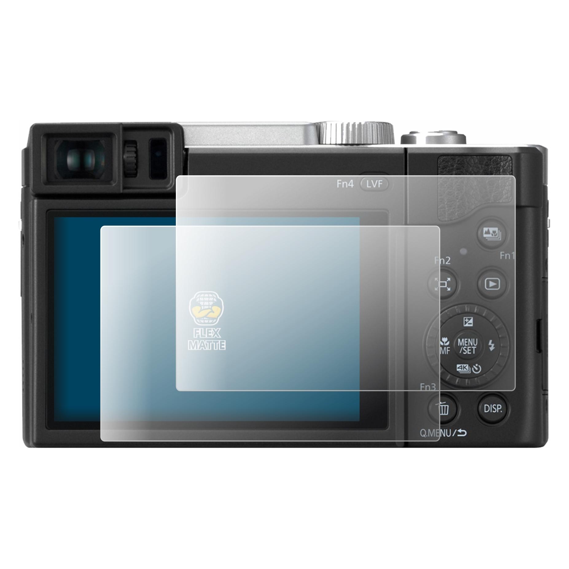 Brotect Fullscreen für Panasonic Lumix DC-TZ96 Schutzfolie Displayschutz Folie Matt Entspiegelungsfolie (5635236)