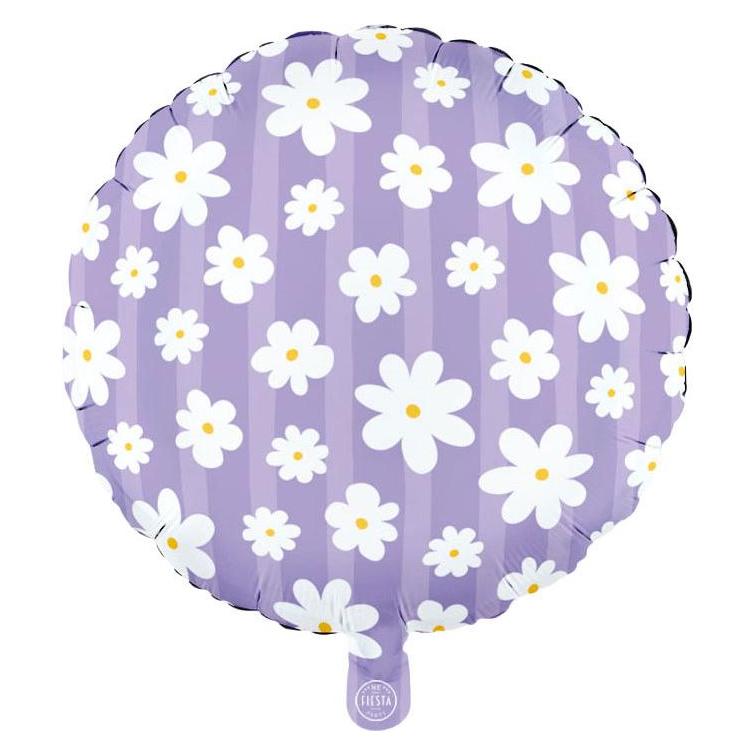 Globos Europe 18 Zoll runde Folienballons Gänseblümchen (70690905)