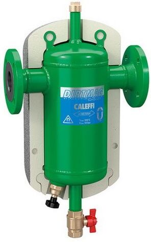 Caleffi Dirtmag Schlammabscheider 546610 DN 100, Stahlgehäuse, mit Magnet, Flanschanschlüsse
