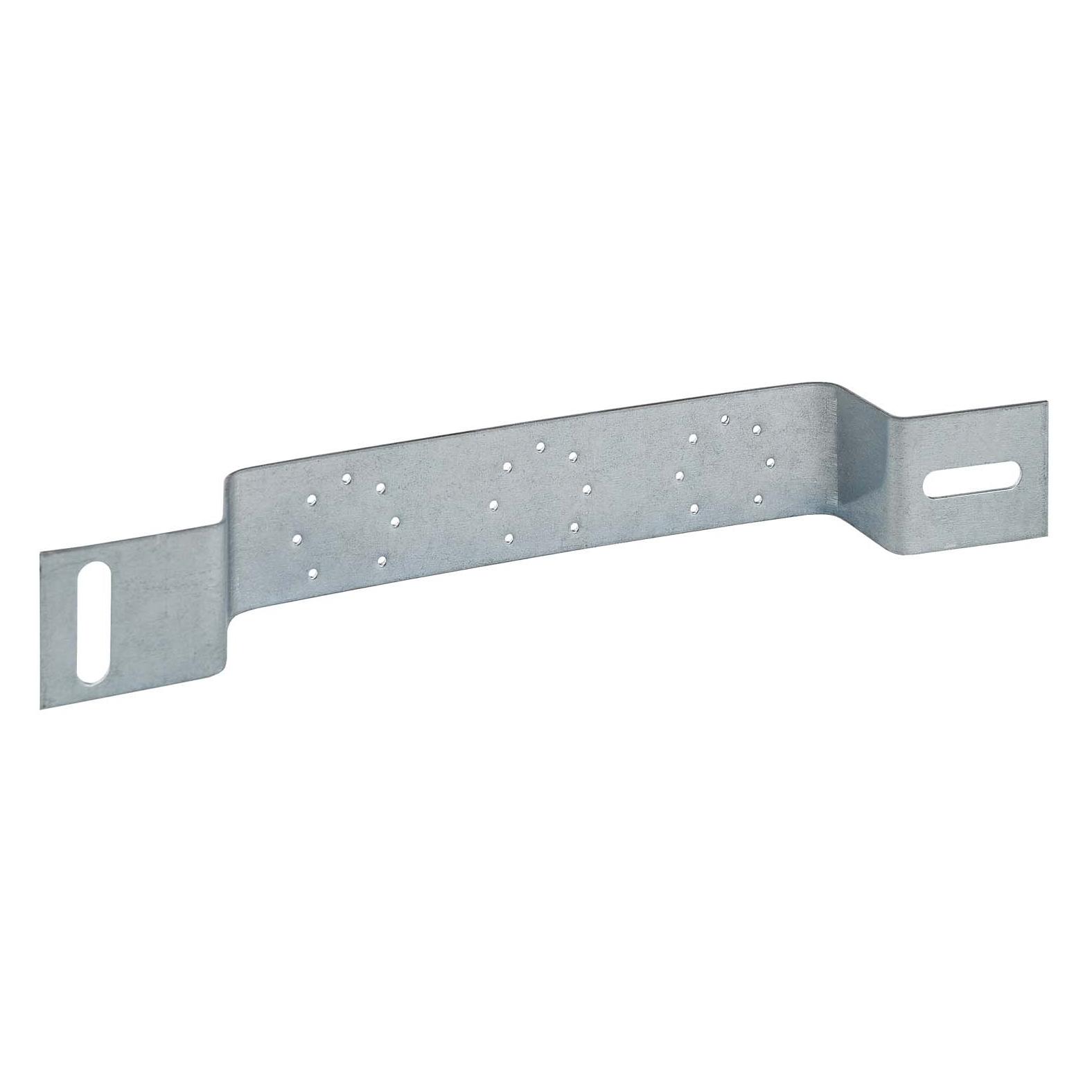 Multitubo Montageschiene aus Stahl verzinkt 76/153mm gebogen (19805)