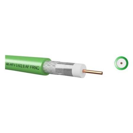RS PRO 74H6 Kabel, Verlegekabel, 75 Ω, 100 m, Grün (Antennenkabel) (74H6028I04K)
