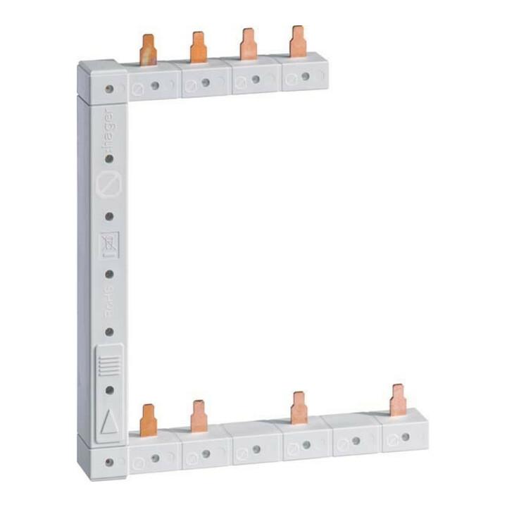 Hager Phasenschiene senkrecht 63A re L1L2L3N KCF863R)