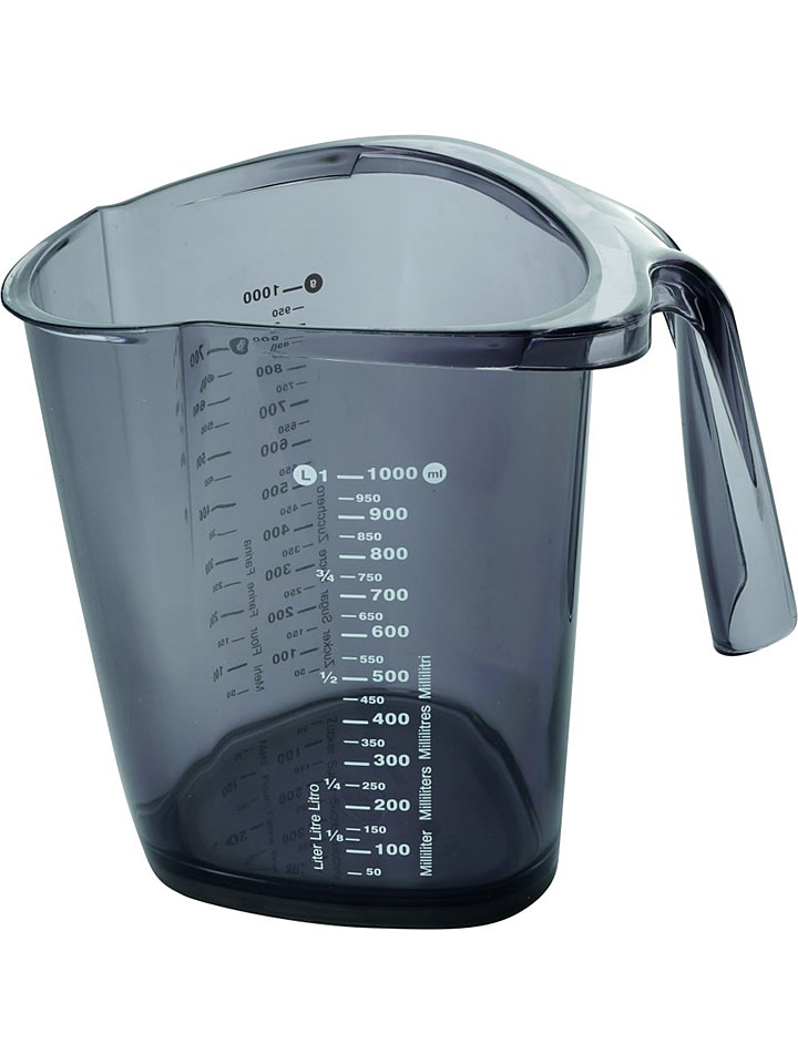 Dr. Oetker Messbecher in Grau - 1 l - onesize