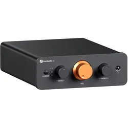Fosi Audio P4 (Vorstufe), Stereoverstärker, Schwarz