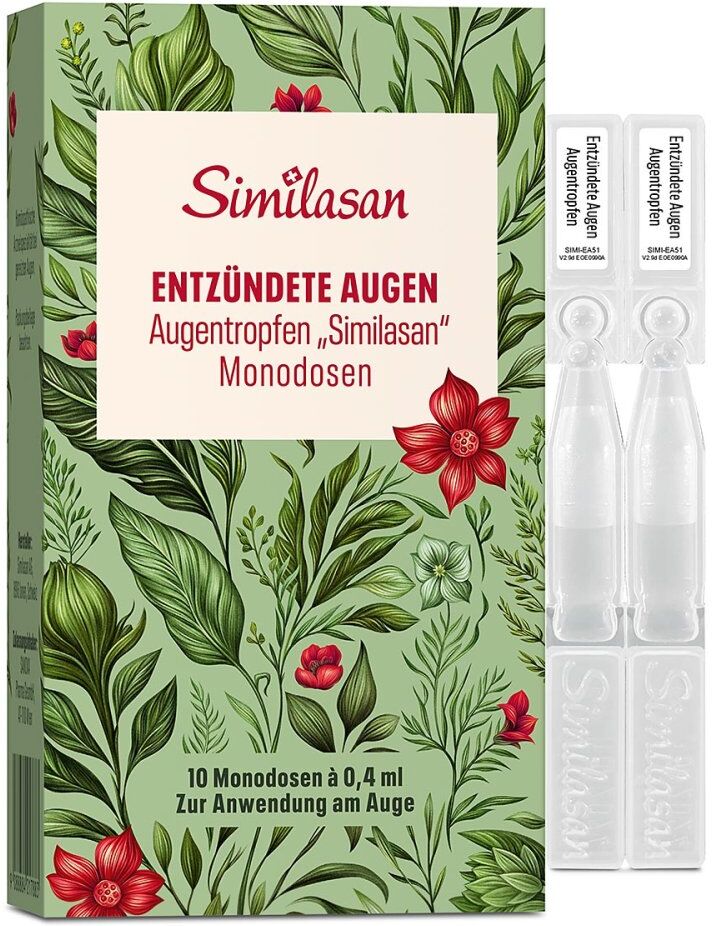 Similasan entzündete Augen Augentropfen Monodosen 10stk