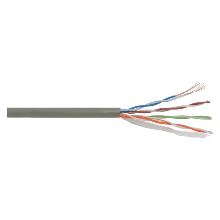 Delight Cat5e U-UTP Patch-Kabel 305m Grau (CAT5e, 305 m) (KAB20018)