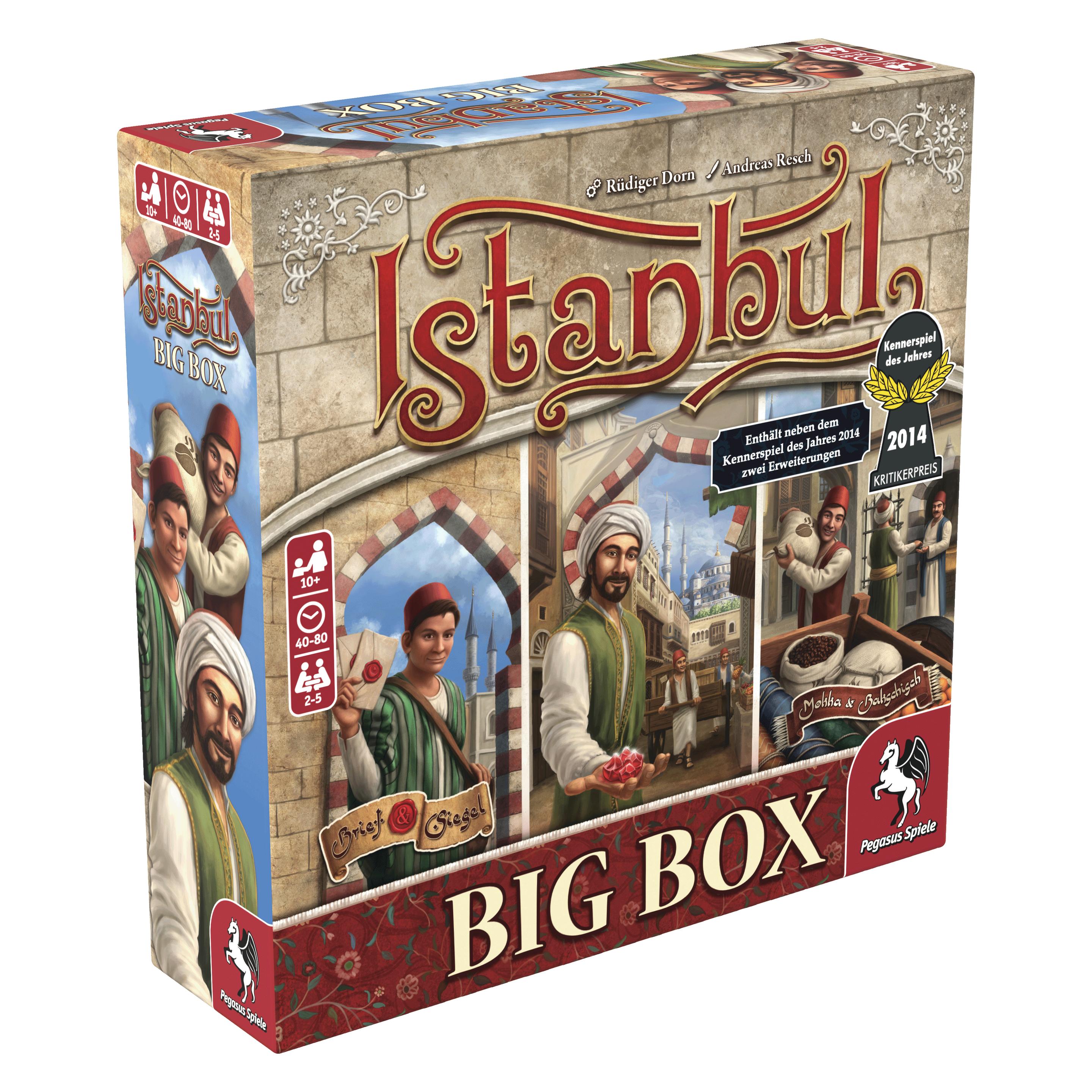 Pegasus Istanbul Big Box (Deutsch, 2 - 5 Spieler) (Istanbul Big Box)