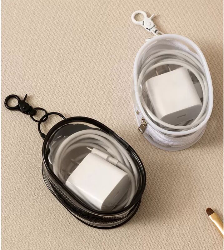 INF Kabel-Organizer-Tasche Schwarz