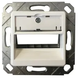 EKU e-stone UP-Modulaufnahme 3fach reinweiss