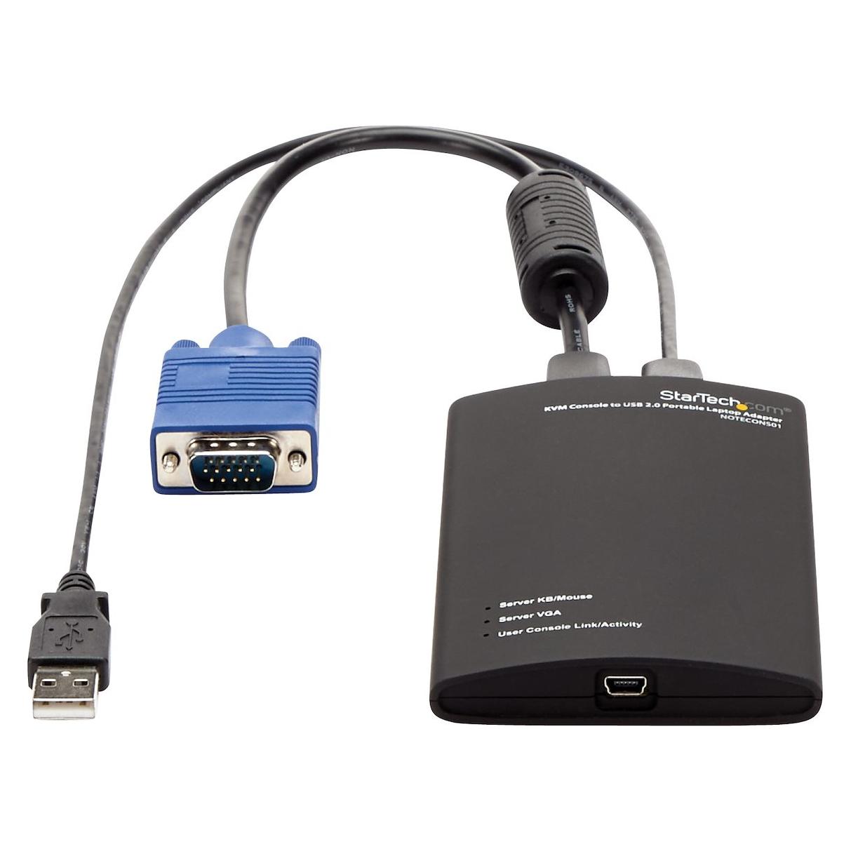 StarTech Kvm To USB Laptop Crash Cart (NOTECONS01)