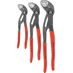 KNIPEX Wasserpumpenzangen-Satz KNIPEX 3-teilig Zangenset Handwerkzeug Werkzeug