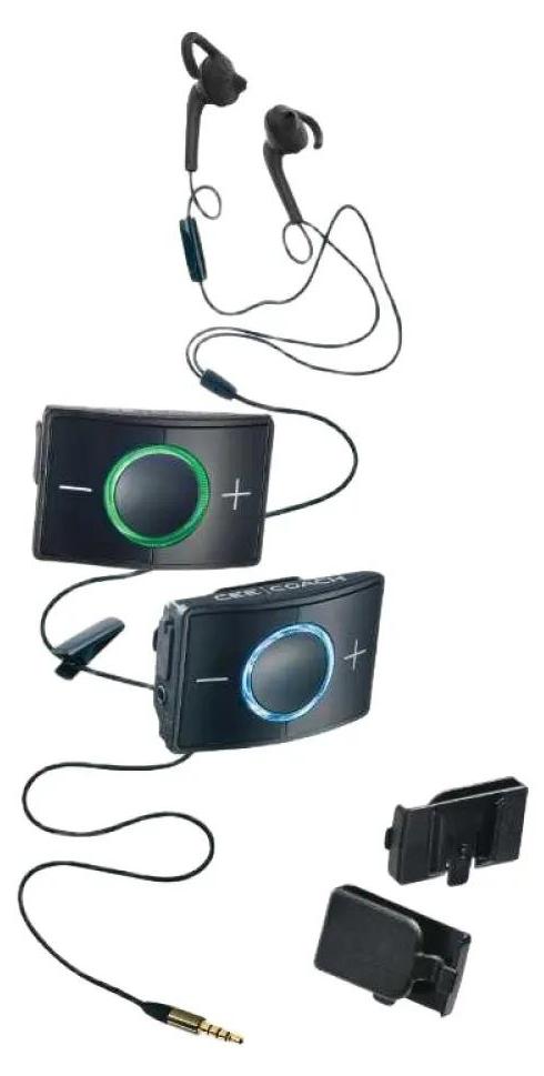 Usg Ceecoach 1 Duo Headset 2 Stücke Schwarz Schwarz One Size