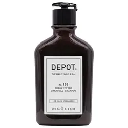 Depot, Shampoo, Nr.108 Entgiftendes Holzkohle-Shampoo 250ml (Flüssiges Shampoo, 250 ml)