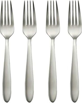 Oneida Mooncrest Everyday Flatware Dinner Forks, Set Of 4
