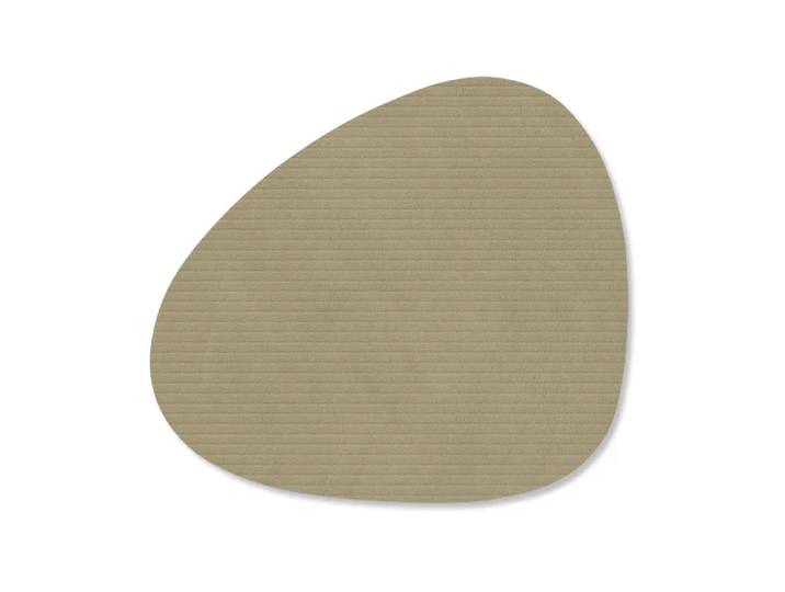 LIND DNA Corduroy onderzetter curve Herbal Dust