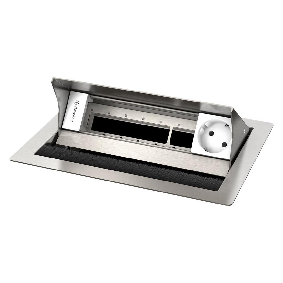 Kindermann CablePort standard² 4-fach, 1 x Strom (7492000051)