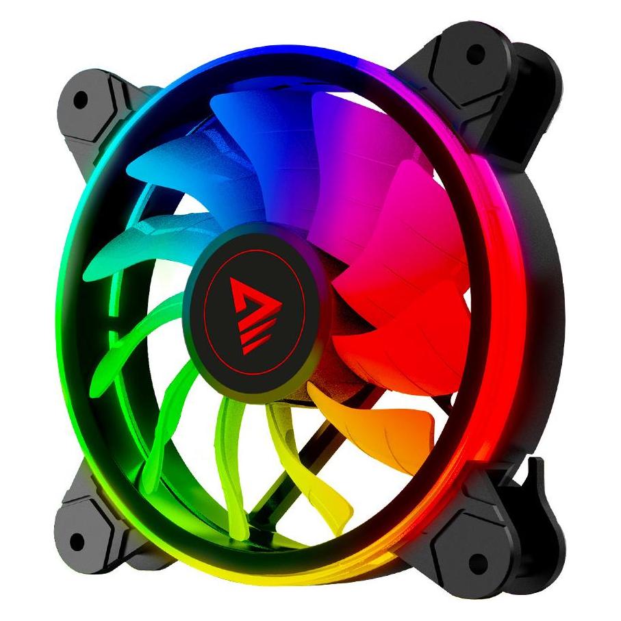 Savio Wentylator FAN-01 4-pack 120mm ARGB wraz kontrolerem oraz pilotem (120 mm, 4x) (SAVGFAN-01)
