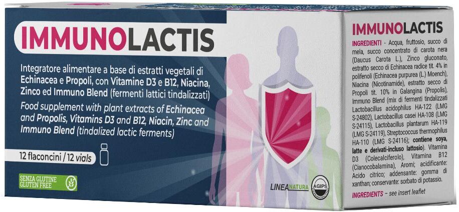 AGIPS FARMACEUTICI Srl IMMUNOLACTIS 12fl.10ml
