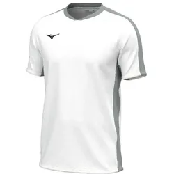 Mizuno, Herren, Sportshirt, Team (M), Grau, Weiss, M
