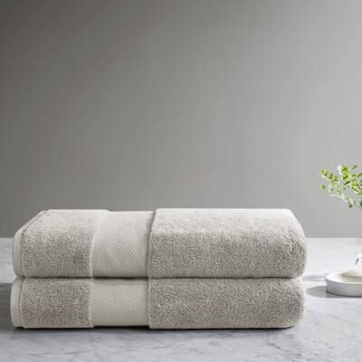 Madison Park Signature Turkish 100% Cotton Bath Sheet 2 Piece Set