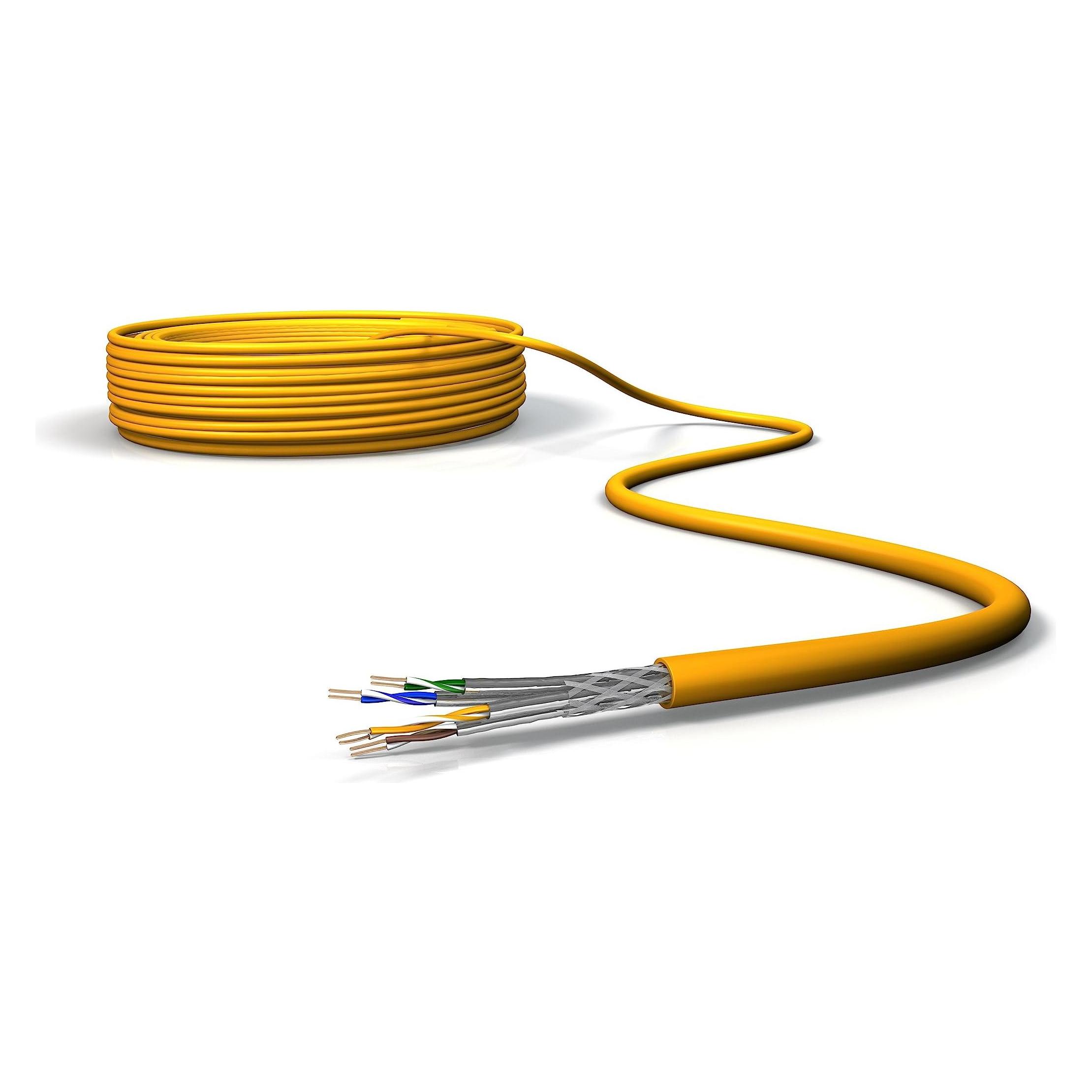 Draka Verlegekabel UC1500 HS22, Cat 7A, S/FTP, PiMF, orange, 100m Ring (PiMF, S/FTP, CAT7a, 100 m) (60088512)