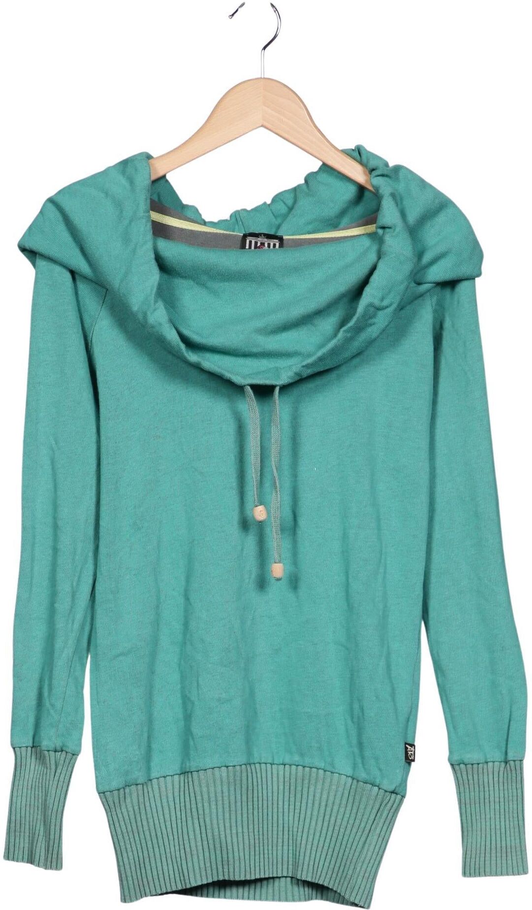 ATO Herren Kapuzenpullover, Türkis, Gr. M, Baumwolle - Second Hand