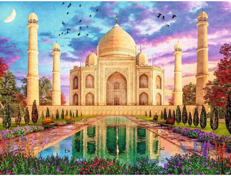 Puzzle 1500 pcs Taj Mahal enchanté - Ravensburger