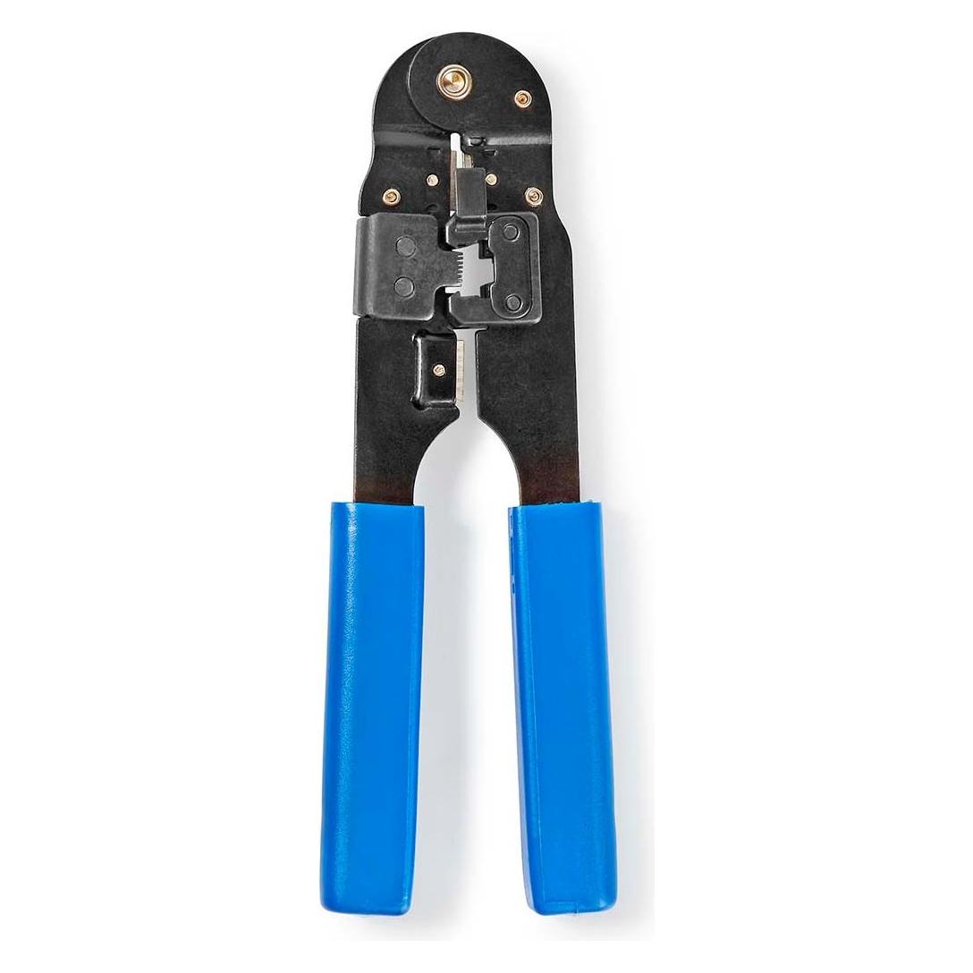 Nedis Crimp pliers - CAT5e / CAT6 / CAT6a - Abziehen/Schneiden/Zange - ABS/Stahl - Blau (CCGB89500BU)