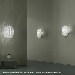 Axolight Wandleuchte AP AURA, E27, IP20, Muranoglas, klar AXO-APAURAXXCSCRE27