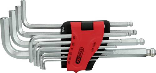 KS Tools Innen-Sechskant Winkelschraubendreher-Set 1/16 Zoll, 5/64 Zoll, 3/32 Zoll, 1/8 Zoll, 5/32 Zoll, 3/16 Zoll, 7/32 Zoll