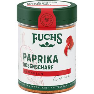 Fuchs Paprika Premium Qualität, rosenscharf, gemahlen, im Streuer, 55 g