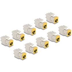 Delock 88111 RJ45-Einbaumodul Keystone CAT 6a 1 St.
