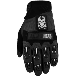 Broken Head MX-Handschuhe Faustschlag Schwarz XXL