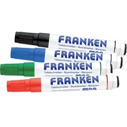Franken Whiteboard-Marker Farbig sortiert 4 Stück