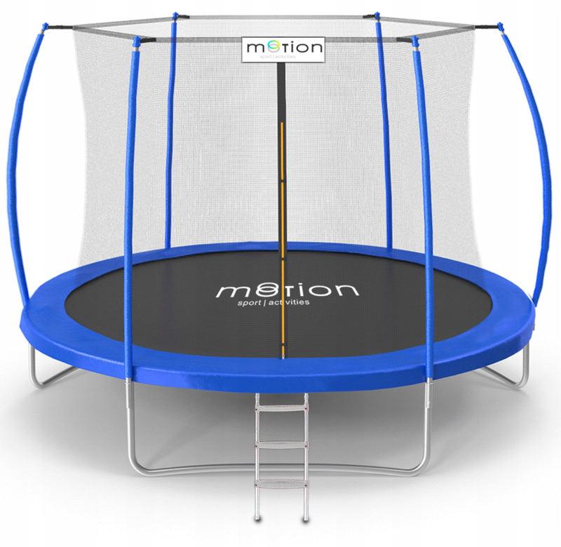 Trampolin mit 305 cm Durchmesser, Sicherheitsnetz mit Reißverschluss, 54 Federn und einer maximalen Belastbarkeit von 120 kg, ideal für den Garten