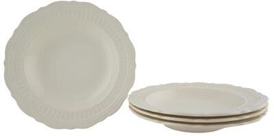 Red Vanilla Tuscan Villa Rim Soup Bowl Set of 4