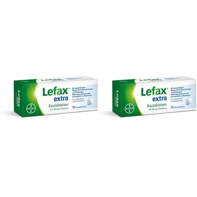 Lefax Extra Doppelpack 2x50 St Kautabletten