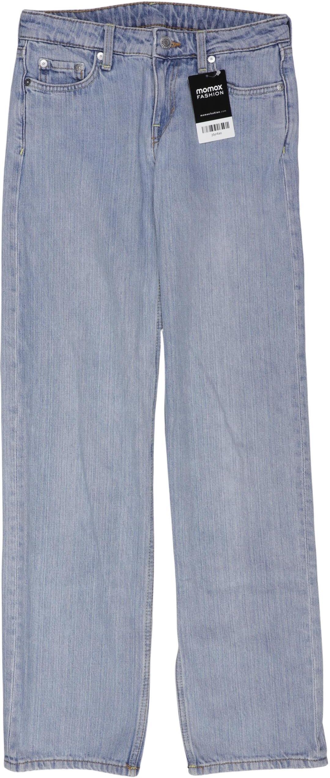 Weekday Damen Jeans, Hellblau, Gr. W24, Baumwolle - Second Hand